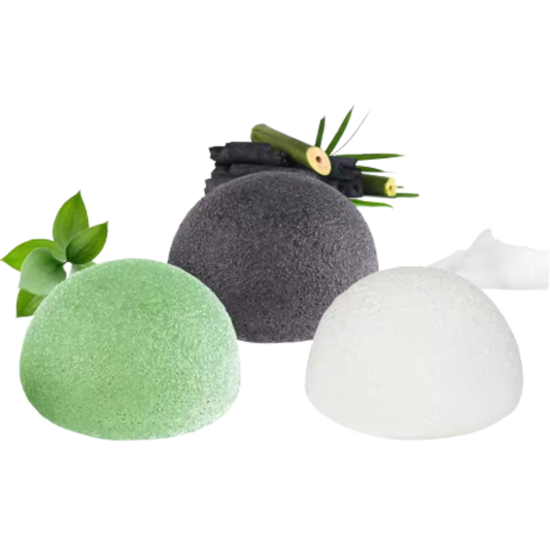 Pack de 3 Esponjas Faciales Konjac