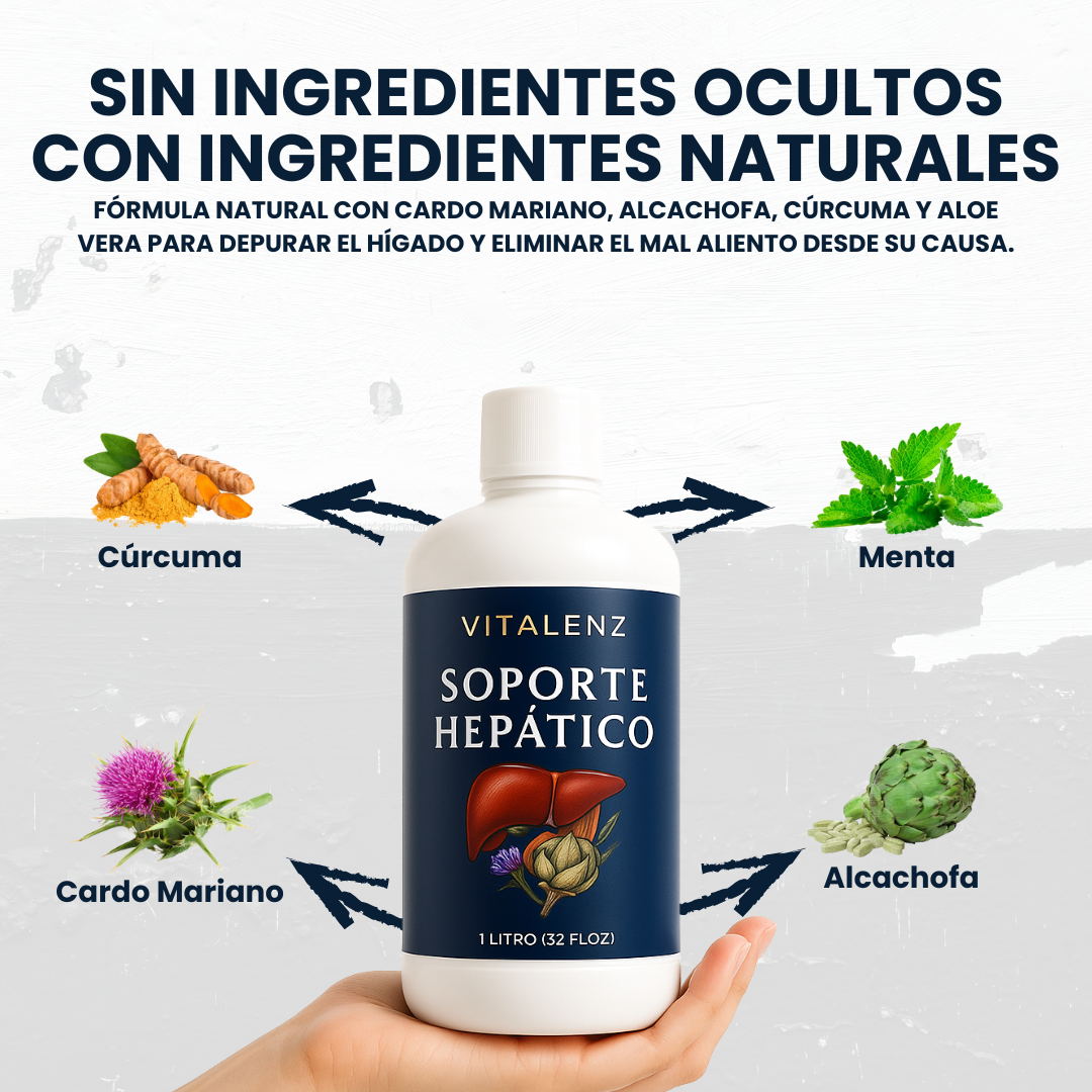 Vitalenz -Bebida de Soporte Hépatico