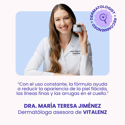 Vitalenz™ - Crema Reafirmante de Cuello y Escote