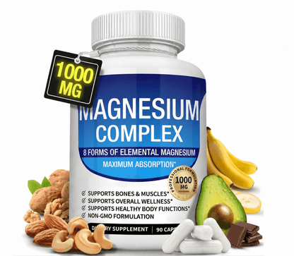 Magnesio Complex 1000 mg – 6 Formas de Alta Absorción